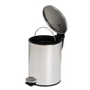 Papelera plateada de 3 Litros