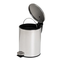 Papelera plateada de 3 Litros