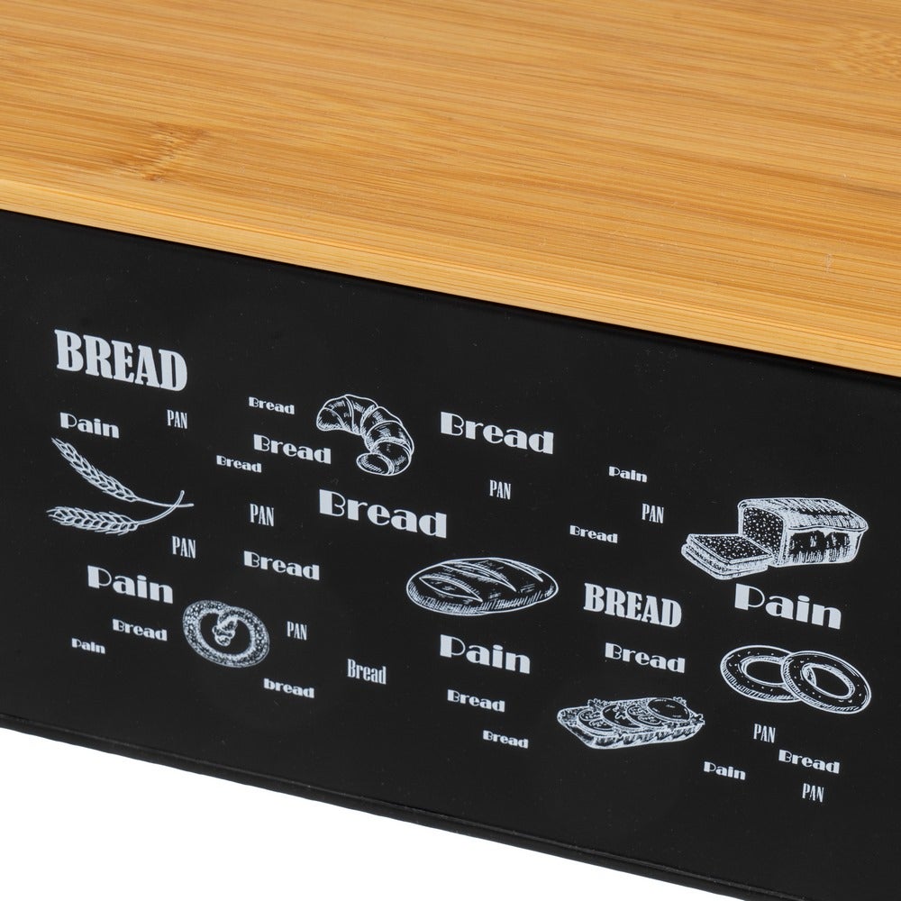 Juego de recipientes de cocina negro