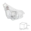 Huevera gallina cromada