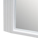 Espejos de pie blanco de 107 cm