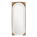 Espejos de pie blanco de 107 cm