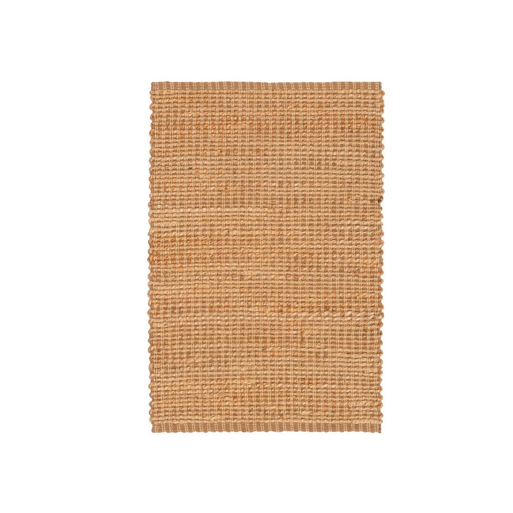 Alfombra de yute natural de 60x90 cm