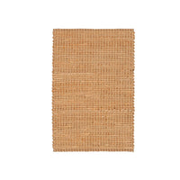 Alfombra de yute natural de 60x90 cm
