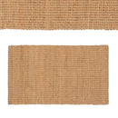 Alfombra de yute natural de 70x140 cm