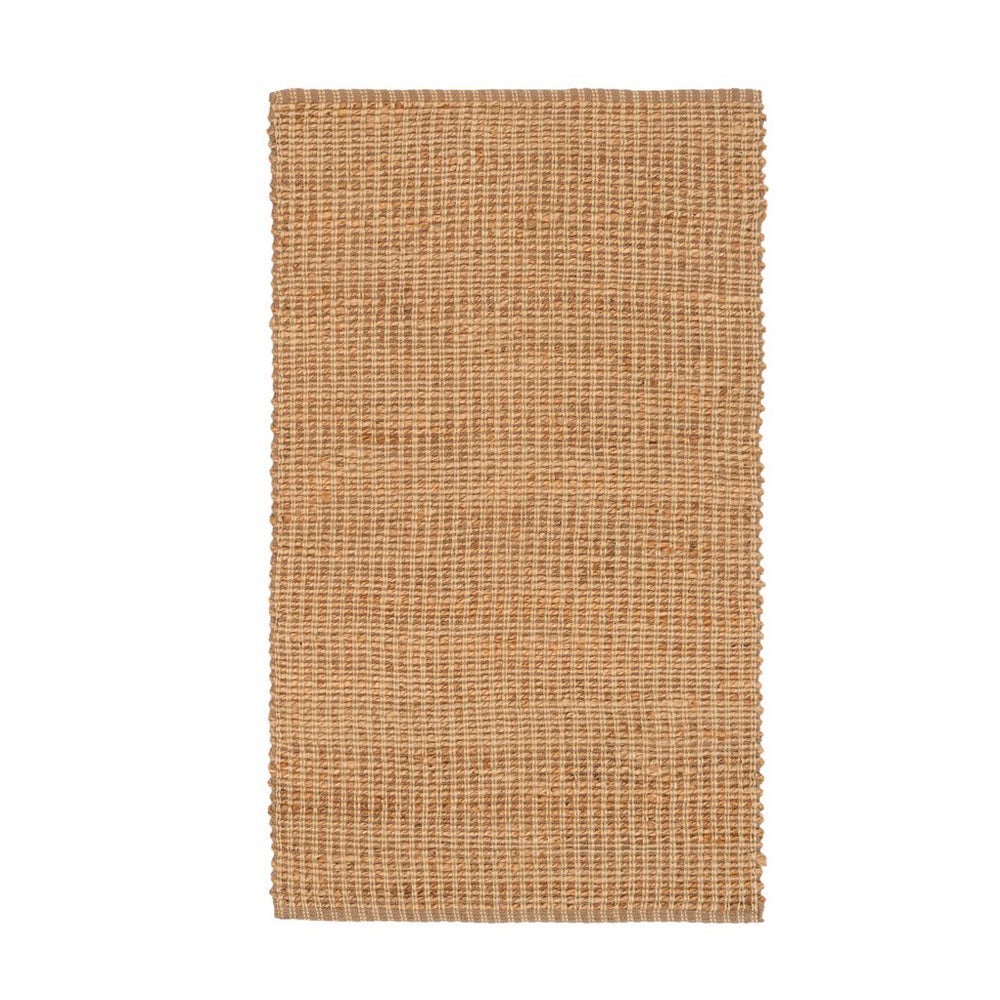 Alfombra pasillera de yute natural de 140x70 cm