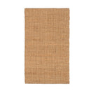 Alfombra pasillera de yute natural de 140x70 cm