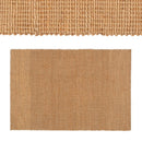 Alfombra de yute natural de 140x200 cm