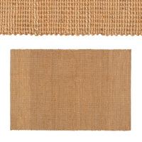 Alfombra de yute natural de 140x200 cm