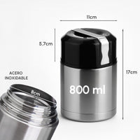 Termo de acero inoxidable de 800ml