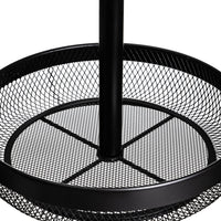 Frutero 2 alturas negro