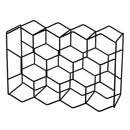 Botellero negro para 11 botellas