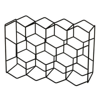 Botellero negro para 11 botellas