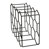 Botellero negro para 11 botellas