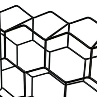 Botellero negro para 11 botellas