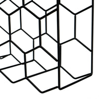 Botellero negro para 11 botellas