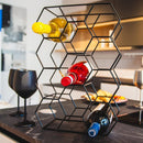 Botellero negro para 11 botellas