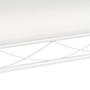 Banqueta de dormitorio blanca de 115cm