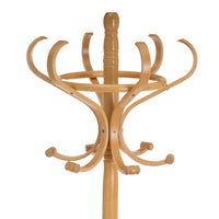 Perchero de pie paragüero natural