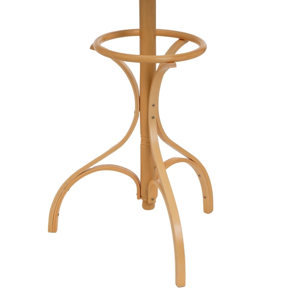 Perchero de pie paragüero natural