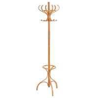 Perchero de pie paragüero natural