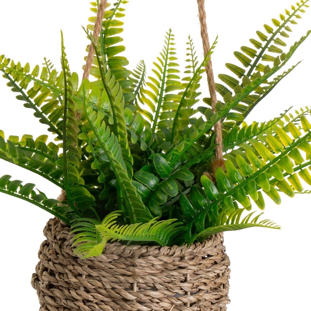 Helecho artificial colgante de 25 cm