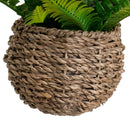 Helecho artificial colgante de 25 cm