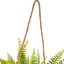 Helecho artificial colgante de 25 cm
