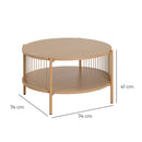 Mesa de centro redonda Gaia