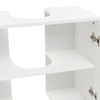 Mueble bajo lavabo pedestal de 60 cm