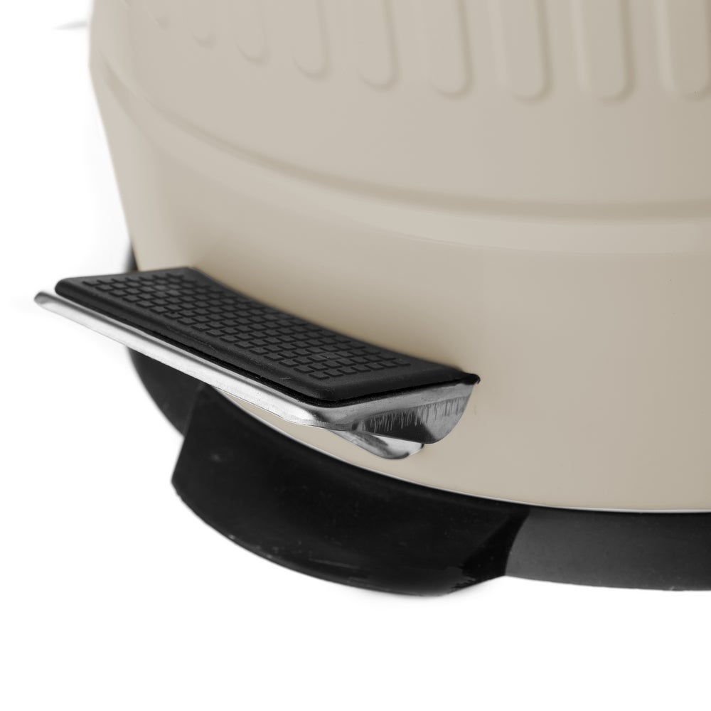 Cubo de basura beige de 20 Litros