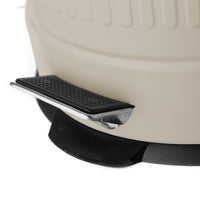 Cubo de basura beige de 20 Litros