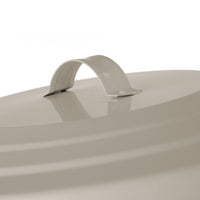 Cubo de basura beige de 20 Litros