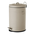 Cubo de basura beige de 20 Litros