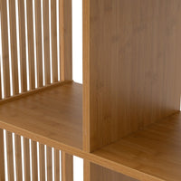 Estantería de bambú natural