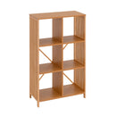 Estantería de bambú natural