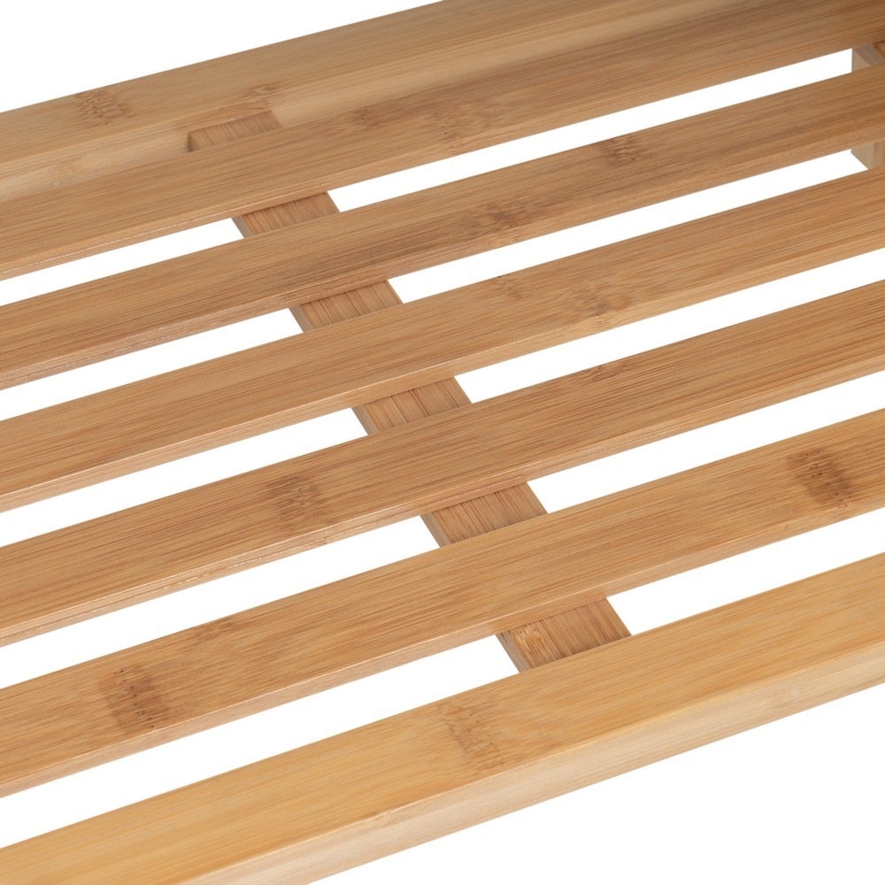 Banqueta de bambú natural