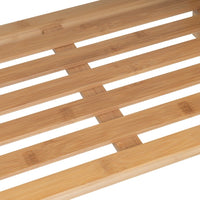 Banqueta de bambú natural