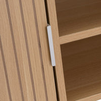 Mueble TV de madera con 2 puertas