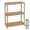 Estantería de madera con 3 baldas