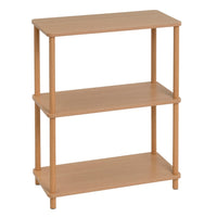 Estantería de madera con 3 baldas