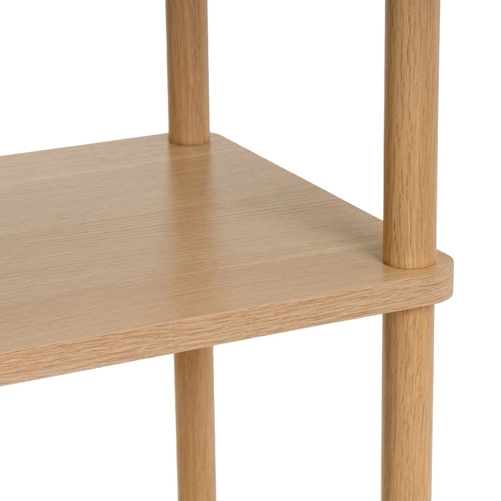 Estantería de madera con 4 baldas