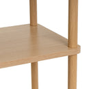 Estantería de madera con 4 baldas