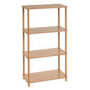 Estantería de madera con 4 baldas