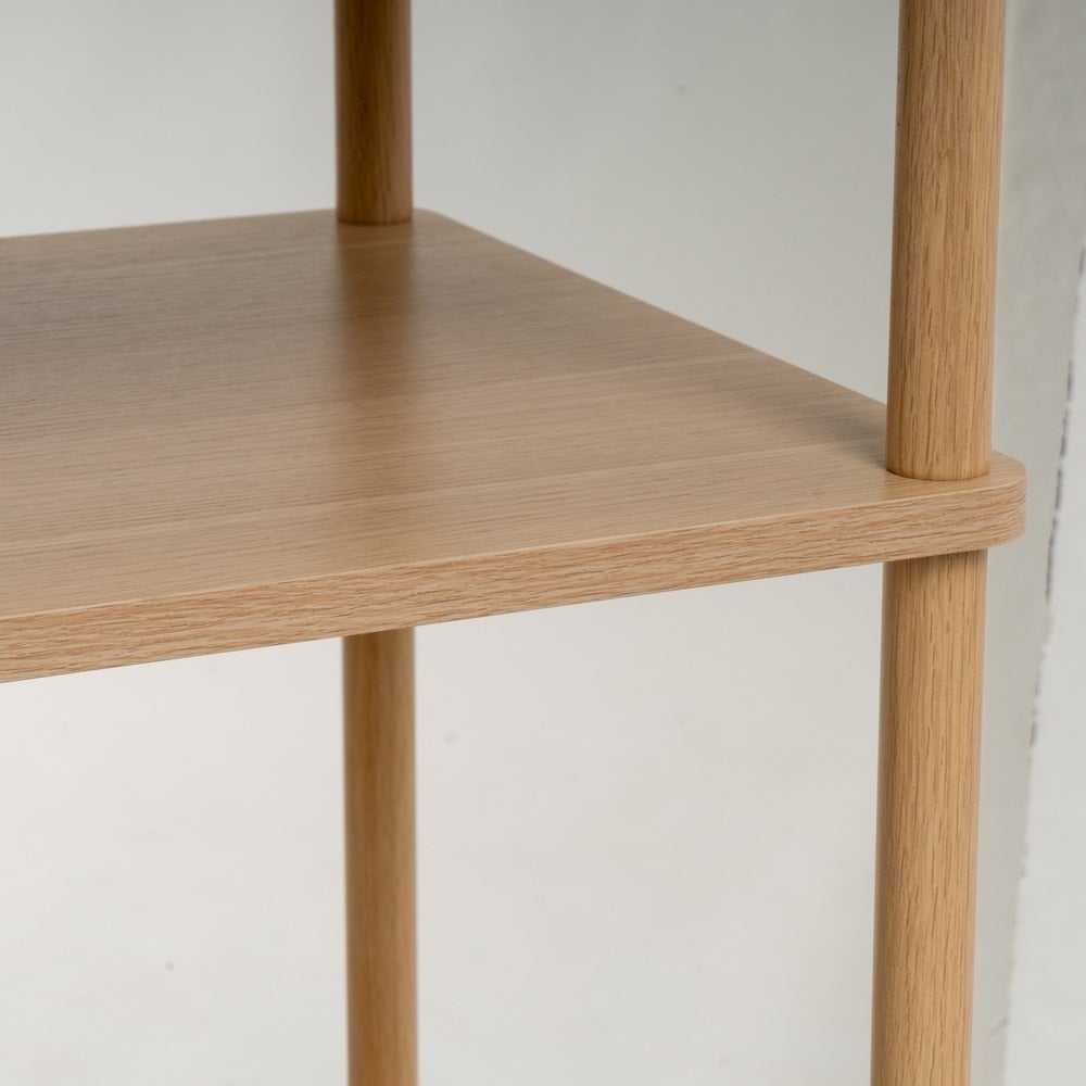 Mesa de centro de madera natural