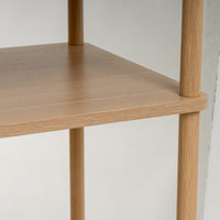 Mesa de centro de madera natural