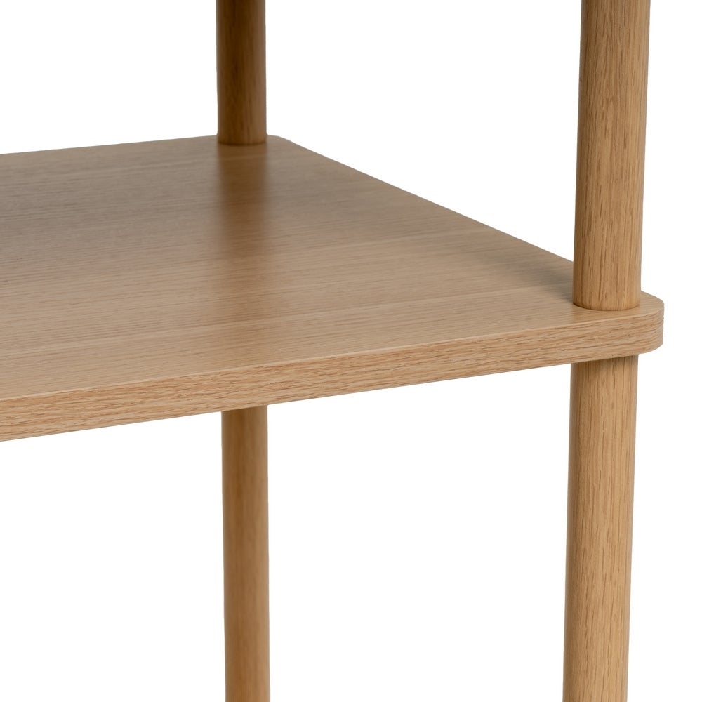 Mesa de centro de madera natural