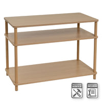 Mesa de centro de madera natural