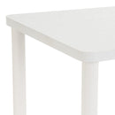 Estantería blanca de 4 baldas