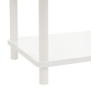 Estantería blanca de 4 baldas